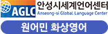 안성시세계언어센터 원어민 화상영어